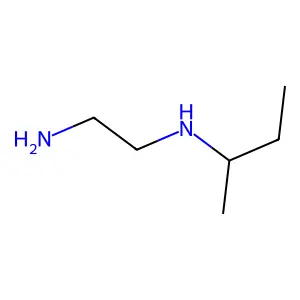 Ethylenediamine, N-sec-butyl- structure