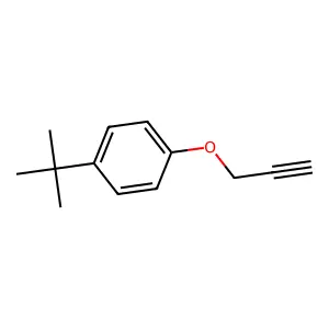 Benzene, 1-(1,1-dimethylethyl)-4-(2-propynyloxy)- structure