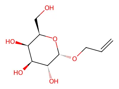 Ally a-D-galactopyranoside structure