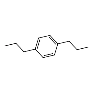 Benzene, 1,4-dipropyl- structure