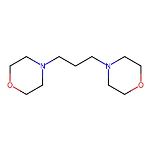 4,4'-(Propane-1,3-diyl)bismorpholine structure