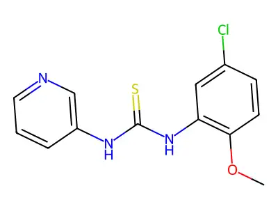 1-(5-Chloro-2-methoxyphenyl)-3-pyridin-3-ylthiourea structure