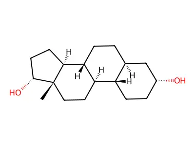 5alpha-Estrane-3alpha,17alpha-diol structure