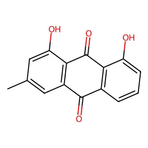 大黃酚 structure