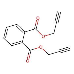 1,2-Benzenedicarboxylic acid, di-2-propynyl ester structure