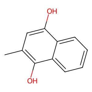 甲萘氢醌 structure