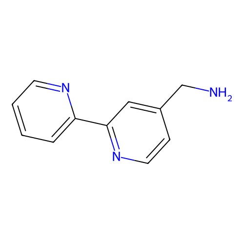 [2,2'-Bipyridin]-4-ylmethanamine structure