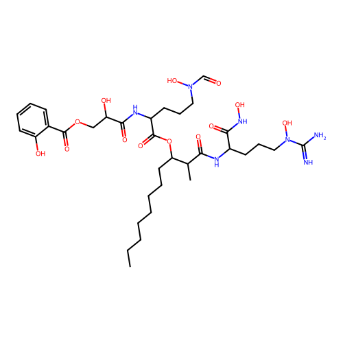Asterobactin structure