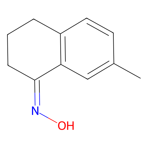 (NZ)-N-(7-methyl-3,4-dihydro-2H-naphthalen-1-ylidene)hydroxylamine structure