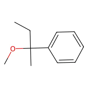 (2-Methoxybutan-2-yl)benzene structure