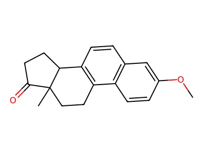 Equilenin methyl ether structure