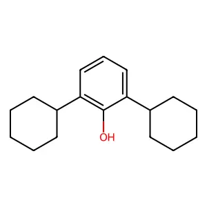 2,6-二环己基苯酚 structure