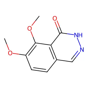 7,8-Dimethoxy-1(2H)-phthalazinone structure