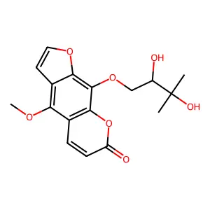 (+)-Byakangelicin structure