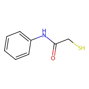 巯基乙酰苯胺 structure