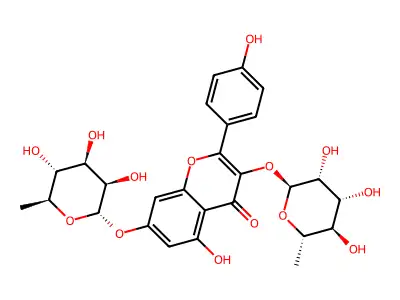 Kaempferitrin structure
