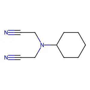 (环己基亚氨基)二乙腈 structure