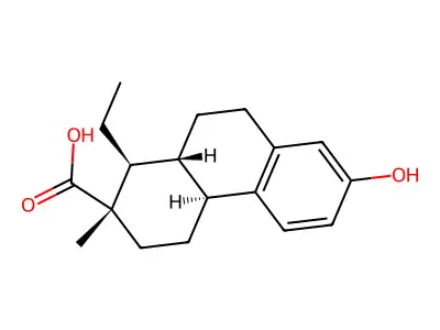 道益酸 structure