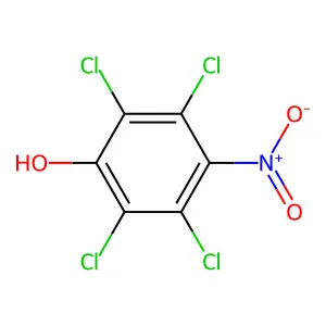 4-Nitro-2,3,5,6-tetrachlorophenol structure