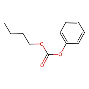 Carbonic acid, butyl phenyl ester structure