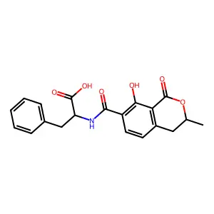 Ochratoxin B structure