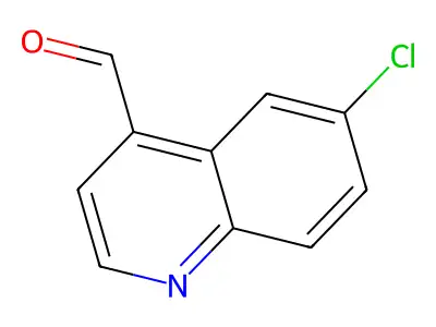 6-Chloroquinoline-4-carbaldehyde structure