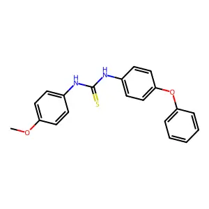 1-(4-Methoxyphenyl)-3-(4-phenoxyphenyl)thiourea structure
