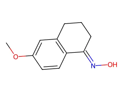 6-Methoxy-1-tetralone oxime structure