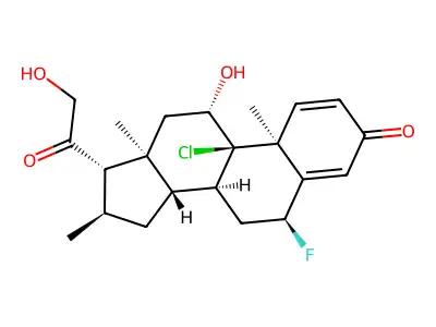 Clocortolone structure