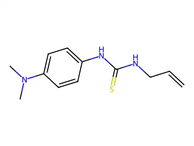 1-Allyl-3-(4-dimethylamino-phenyl)-thiourea structure
