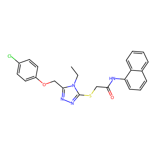 C23H21ClN4O2S structure