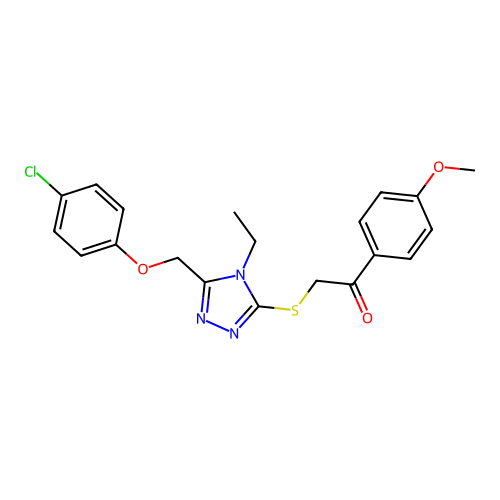 C20H20ClN3O3S structure