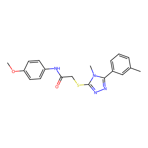 C19H20N4O2S structure