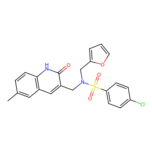 C22H19ClN2O4S structure