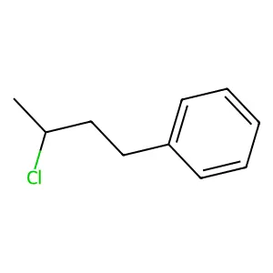 Benzene, (3-chlorobutyl) structure