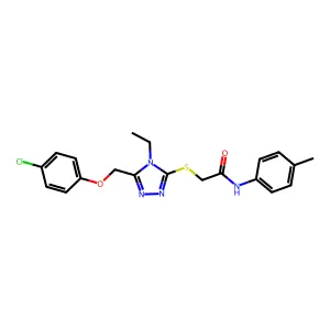 C20H21ClN4O2S structure