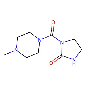 1-(4-Methylpiperazine-1-carbonyl)imidazolidin-2-one structure
