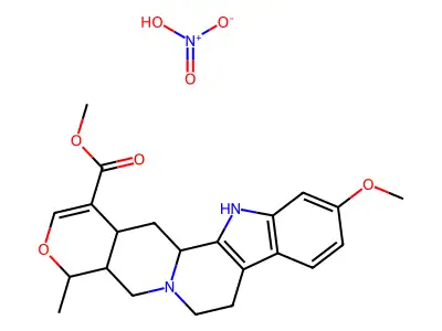 Tetraphylline nitrate structure