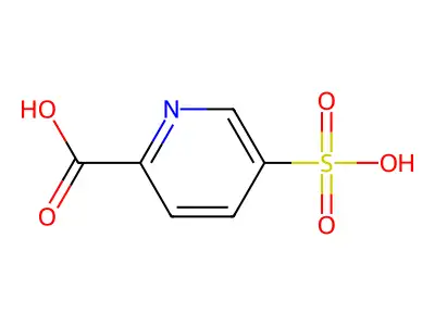 5-Sulfopicolinic acid structure