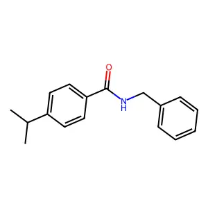 N-benzyl-4-propan-2-ylbenzamide structure
