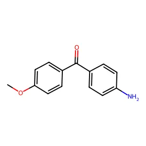 (4-Aminophenyl)(4-methoxyphenyl)methanone structure