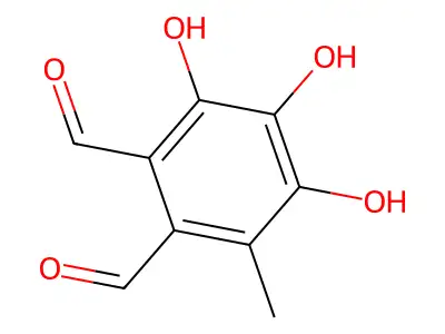 黄柄曲菌素 structure