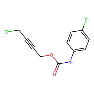 4-Chlorobut-2-yn-1-yl (4-chlorophenyl)carbamate structure