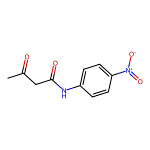 N-(4-硝基苯基)-3-氧代丁酰胺 structure