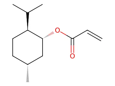 Menthyl acrylate structure