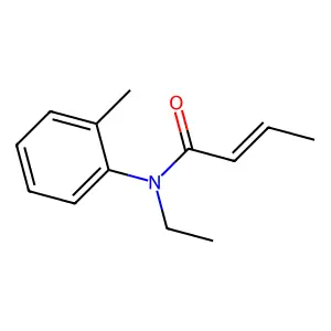 丁烯醯苯胺 structure