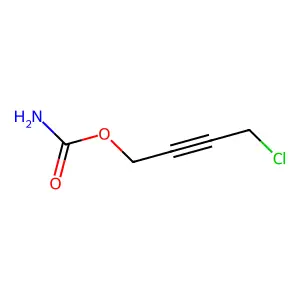4-Chlorobut-2-ynyl carbamate structure