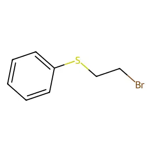 ((2-Bromoethyl)thio)benzene structure