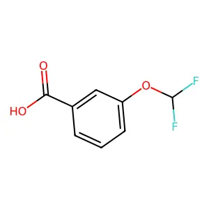 3-(Difluoromethoxy)benzoic acid structure