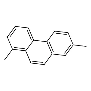 Phenanthrene, 1,7-dimethyl- structure